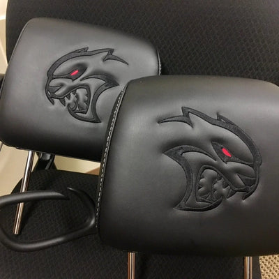 Initials or Logo Embroidery - Auto Seat Zone