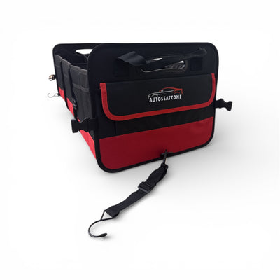 Heavy-Duty Boot Storage Organiser – Foldable Trunk Cargo Organizer